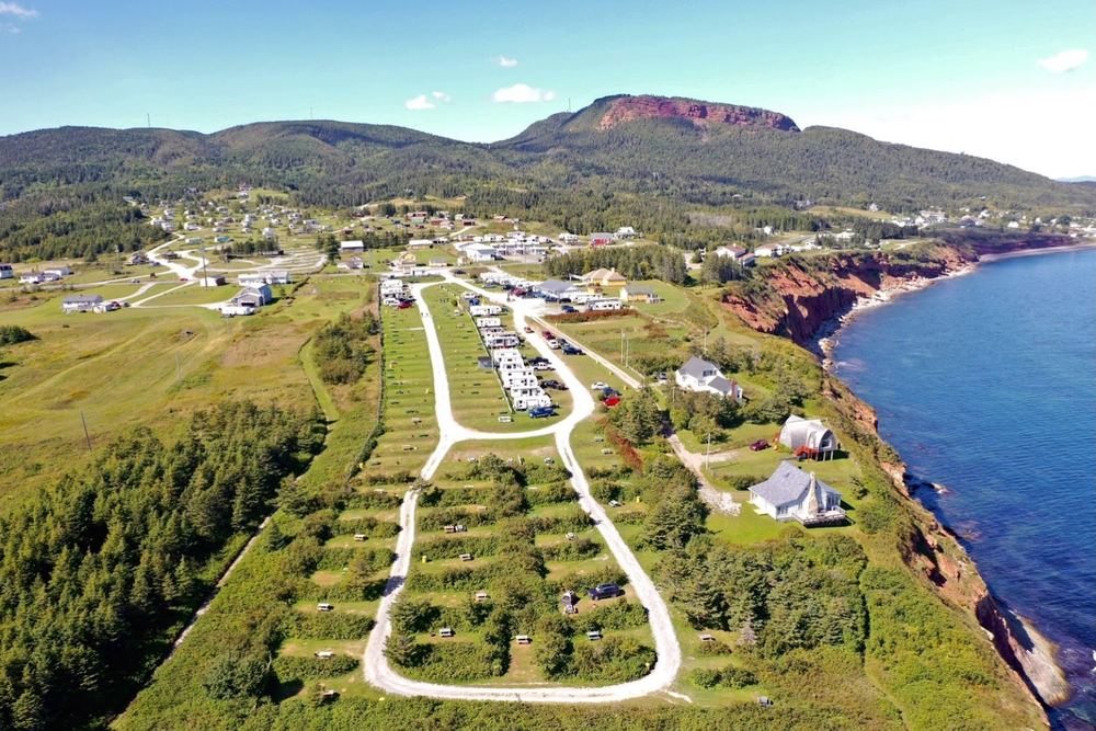 Camping du Phare à Percé
