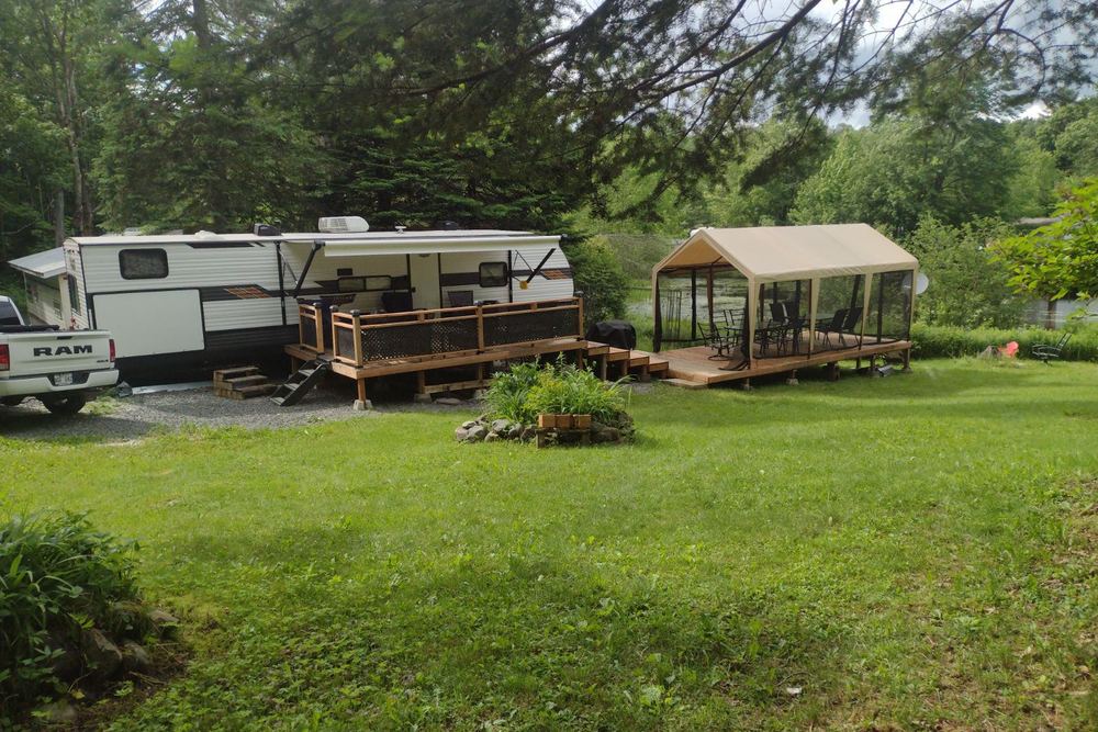 Camping Lac des sources