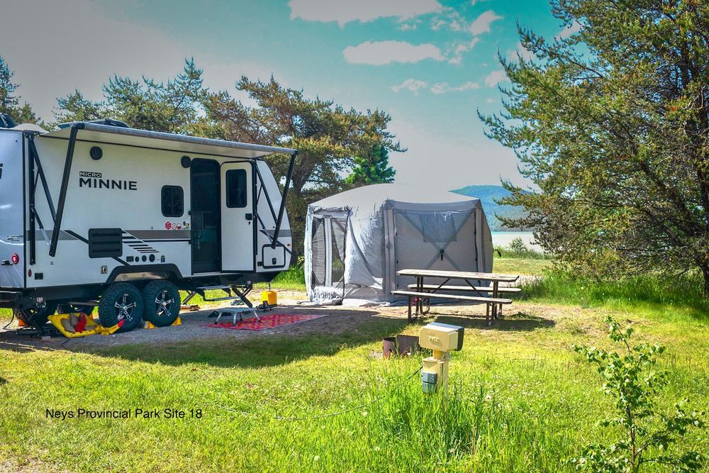 Neys Provincial Park - Area 1 Campground