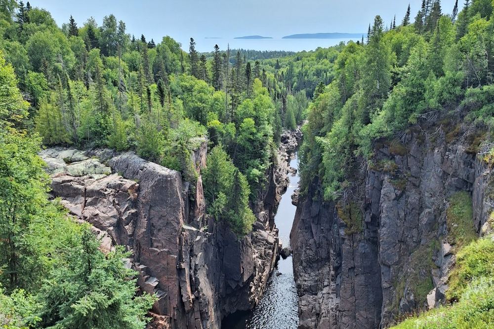 Aguasabon Falls & Gorge Turnoff