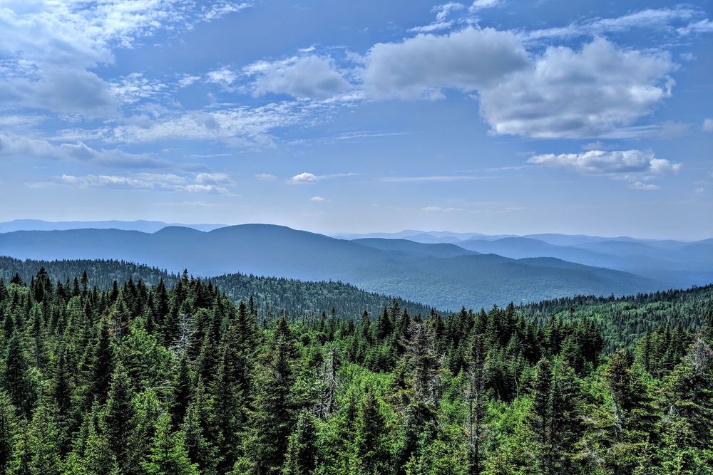 Montagne Noire summit and viewpoint