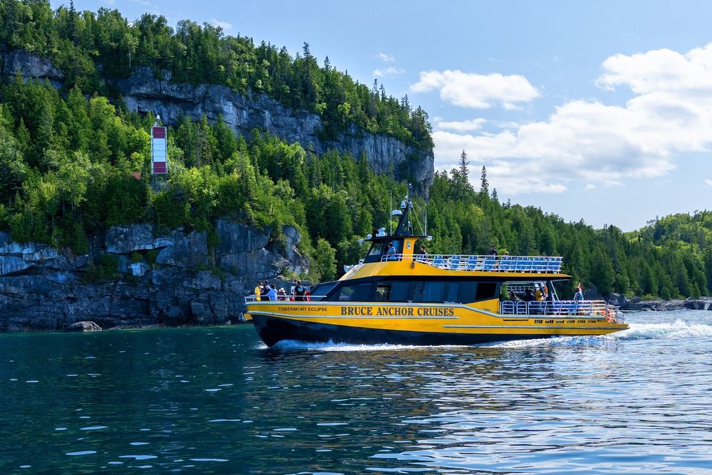 Bruce Anchor Cruises Dock