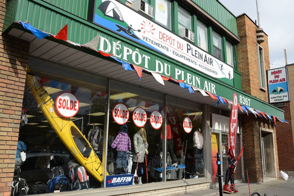 Dépôt Plein Air - Kayaks - Canôts - SUP - Tentes - Sacs a dos - Sacs de couchage - Manteaux- Raquettes