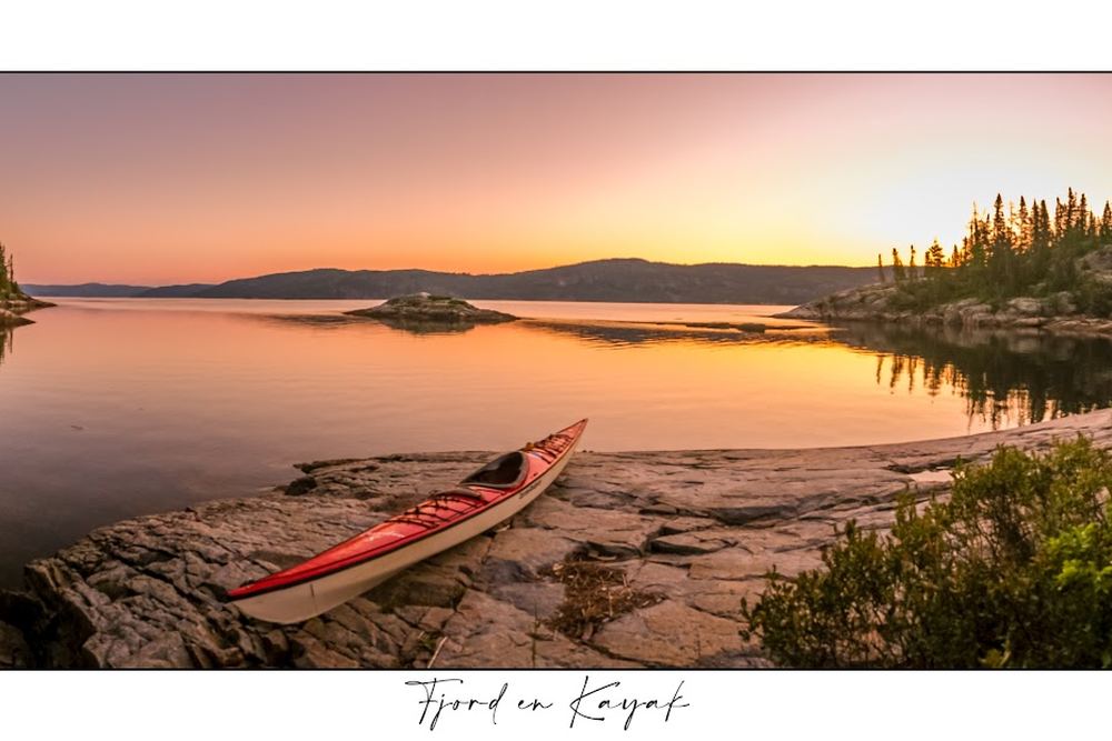 Fjord en Kayak