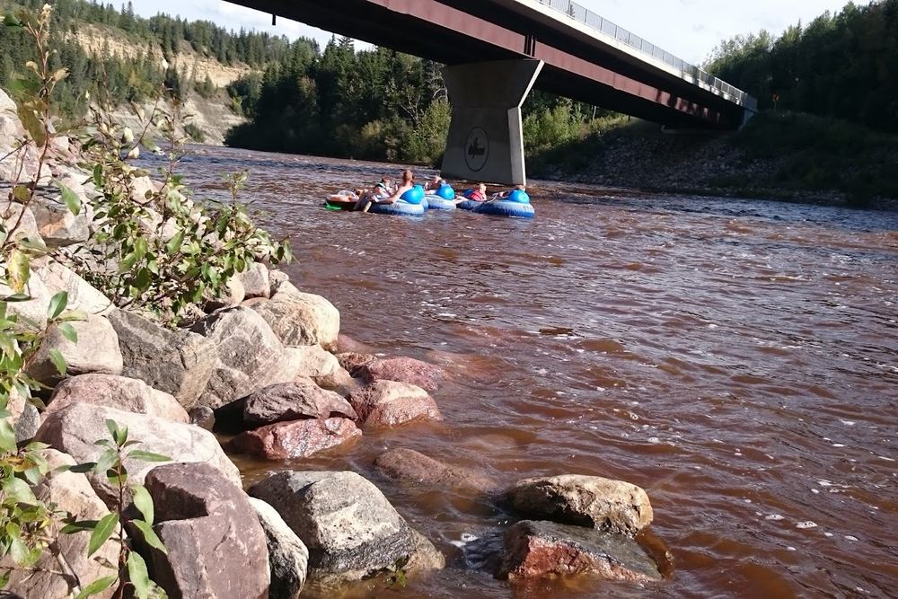 Pembina River Tubing